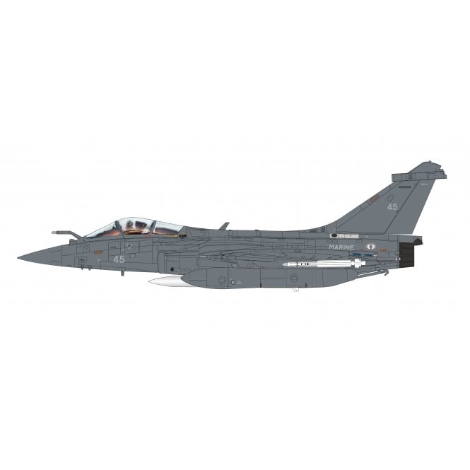 1:72 Rafale M M45, 12F, French Navy (w/ASMP nuclear missile)