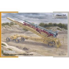 1:72 Rheinbote ‘German WWII tactical ground to ground V-4 Rocket with Launcher’ Model Kit
