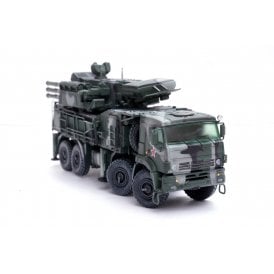 1:72 S1 Russian Air Defense Weapon System 96K6 PANTSIR-S1 Green Camo Military Model
