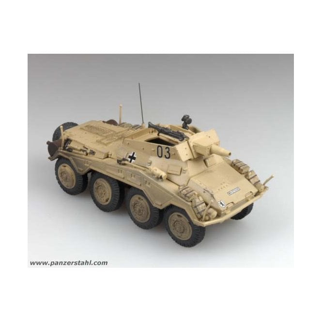 1:72 Sd.Kfz.234/3 - 3. Pz.Div. Hungary February 1945 Model Tank