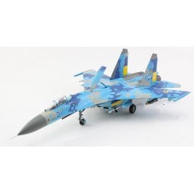 1:72 Su-27 Flanker B  Blue 21, Ukrainian Air Force (with 2 x JDAM-Er gliding bombs)
