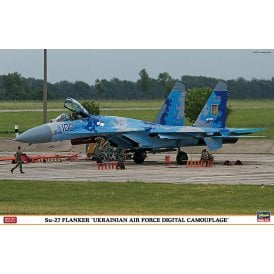 1:72 Su-27 Flanker Ukrainian Air Force Digital Camo Model Kit - Limited Edition