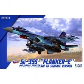 1:72 Su-35S Flanker E, Multirole Fighter, Air to Surface Ver. Aircraft Model Kit 