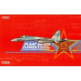 1:72 Sukhoi Su-35S "Flanker E" PLAAF Multirole Fighter Aircraft Model Kit 