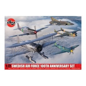 1:72 Swedish Air Force 100th Anniversary Set Model Aviation Kit