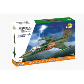2426 1:48 Historical Collection - Vietnam War - F-104 Starfighter Aircraft Construction Kit 438 Pieces