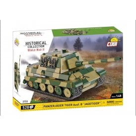 2733 1:48 Historical Collection World War II - PANZERJAGER TIGER Ausf. B 'JAGDTIGER'  Military Construction Kit 528 Pieces