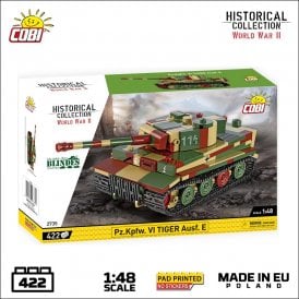 2735 1:48 Historical Collection World War II - PANZER VI TIGER I No 131 Military Construction Kit 422 Pieces