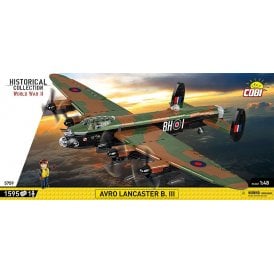 5759 1:48 Historial Collection - World War II - Avro Lancaster B Mk.III Aircraft Construction Kit 1643 Pieces
