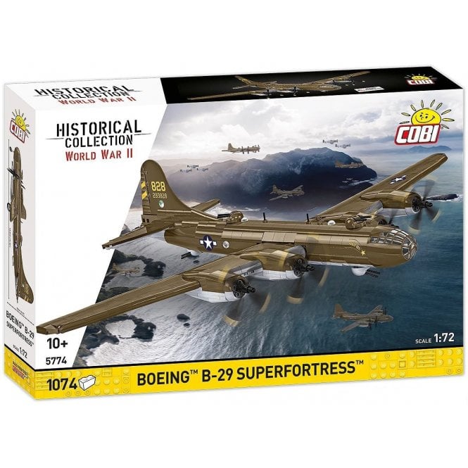 5774 1:72 Historical Collection - World War II - Boeing B-29 Superfortress Aircraft Construction Kit 1074 Pieces
