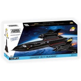 5890 1:48 Armed Forces - Executive Edition - Lockheed SR-71 Blackbird - Aircraft Construction Kit 1379 Pieces