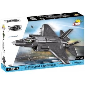 5895 1:48 Armed Forces - F-35B STOVL Lightning II Aircraft Construction Kit 580 Pieces