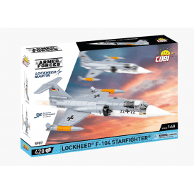 5907 1:48 Armed Forces - Lockheed F-104 Starfighter Construction Kit 428 Pieces