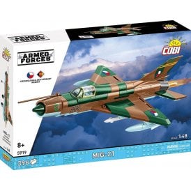 5919 1:48 Armed Forces - MIG-21 Aviation Construction Kit 396 Pieces