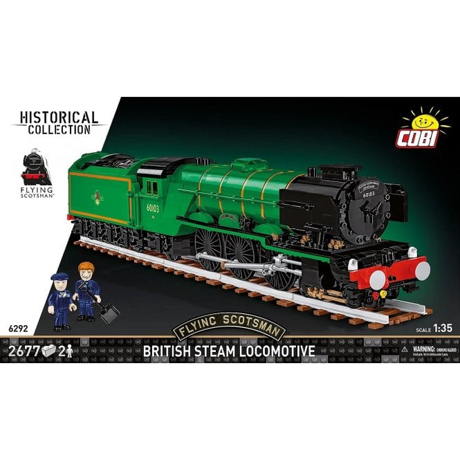 6292 1:35 Historical Collection - Flying Scotsman British Steam Locomotive Construction Kit 2677 Pieces