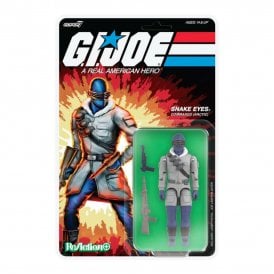 G.I. Joe ReAction+ Wave 05 - Arctic Snake Eyes (Movie) Figure