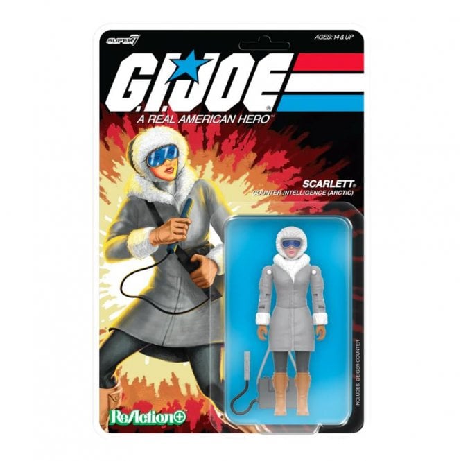 G.I. Joe ReAction+ Wave 06 - Arctic Scarlett Figure