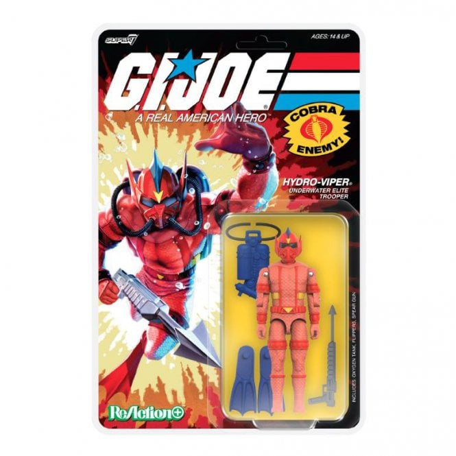 G.I. JOE ReAction+ Wave 7 - Hydro Viper (Comic) Figure