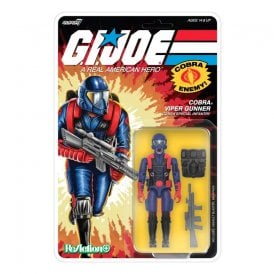 G.I. Joe ReAction+ Wave 9 - Cobra Viper Gunner Figure