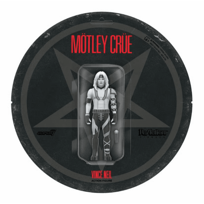 Motley Crue Reaction Wave 2 - Vince Neil Shout at the Devil B&W Edition
