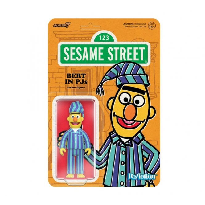 Sesame Street ReAction Figures Wave 06 - Bert (PJs) Figure