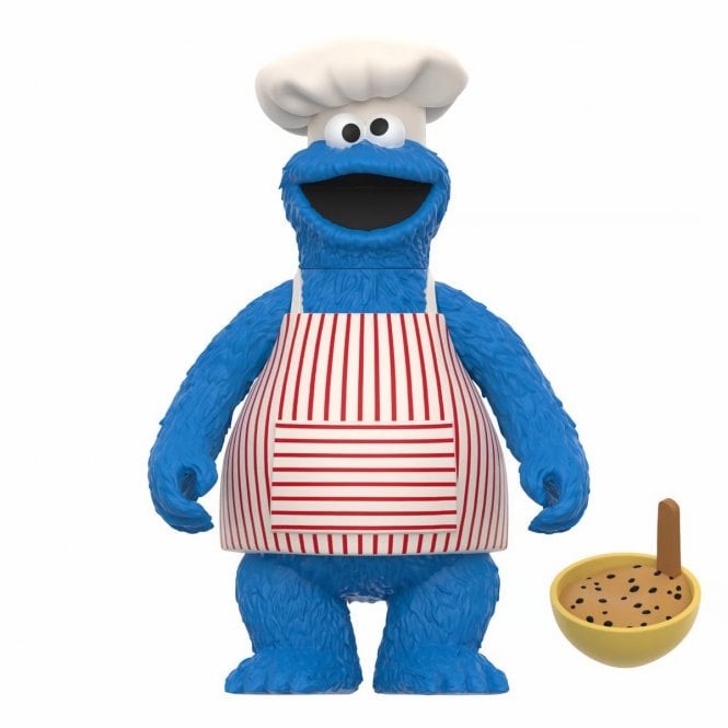 Sesame Street ReAction Wave 4 - Chef Cookie Monster Figure