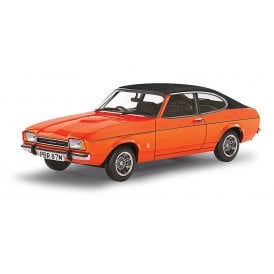 Vanguards 1:43 Ford Capri Mk2 3-litre Ghia Automatic Sebring Red Model Car