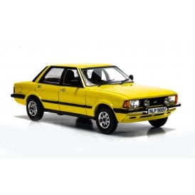 Vanguards 1:43 Ford Cortina Mk5 2.0 GLS, Signal Yellow Model Car