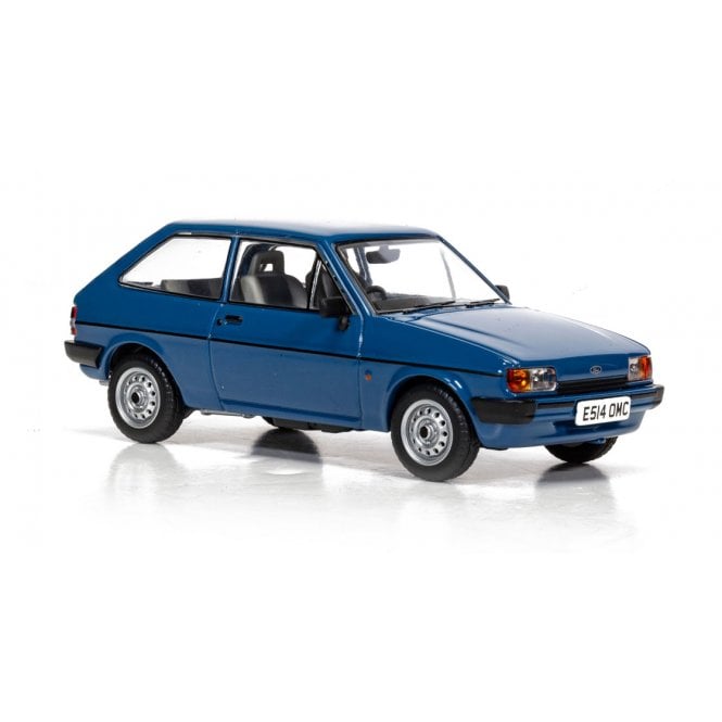 Vanguards 1:43 Ford Fiesta Mk2 1.1 Popular Plus, Maritime Blue Model Car