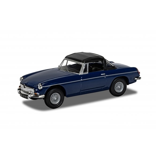 Vanguards 1:43 MGB Roadster, Mineral Blue Model Car