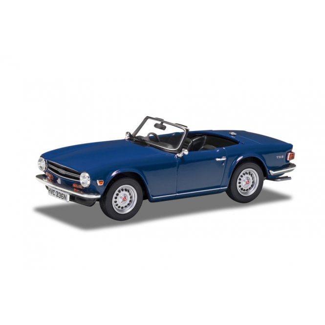 Vanguards 1:43 Triumph TR6, French Blue Model Car